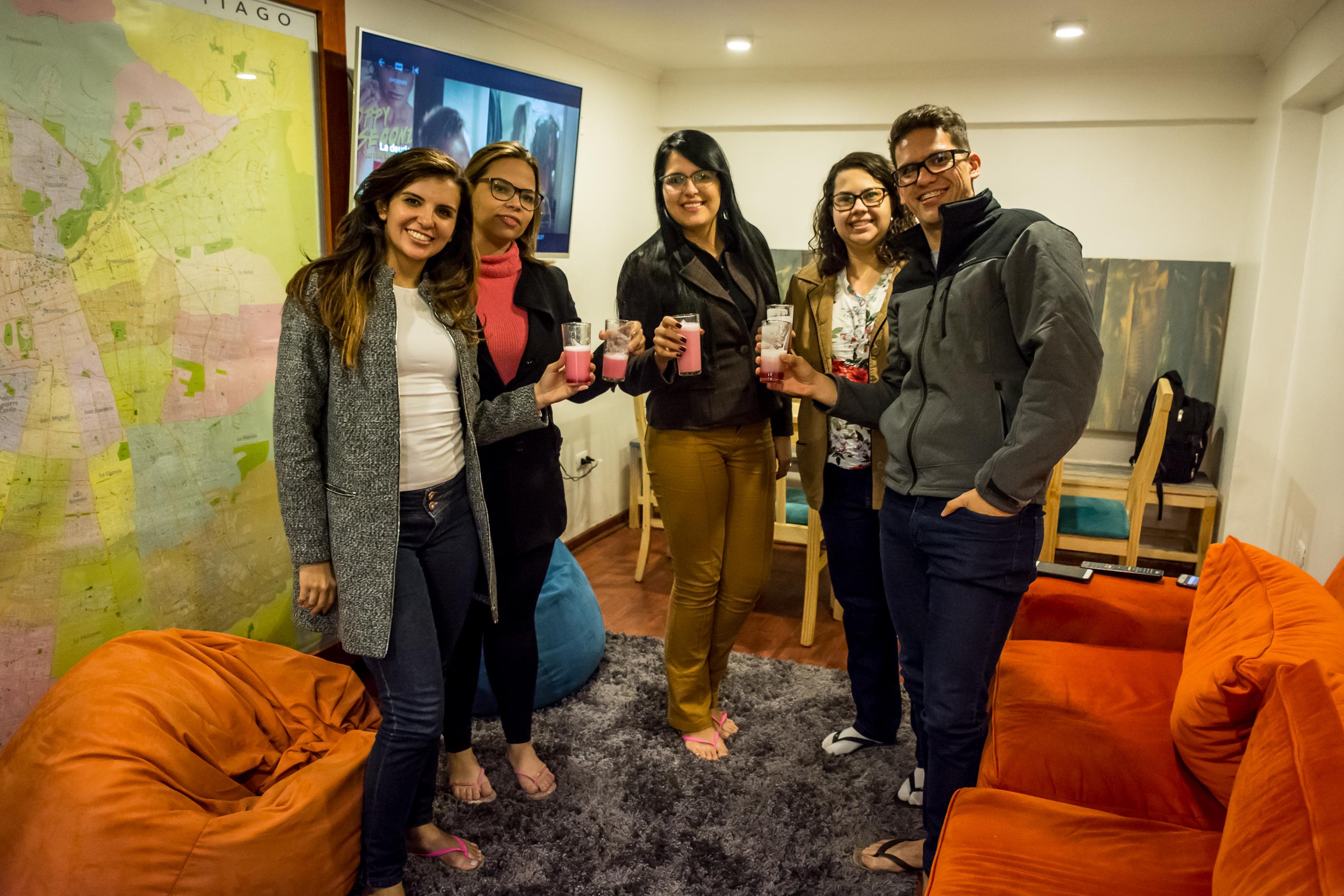 סנטיאגו Hostal Casa Aborigen מראה חיצוני תמונה