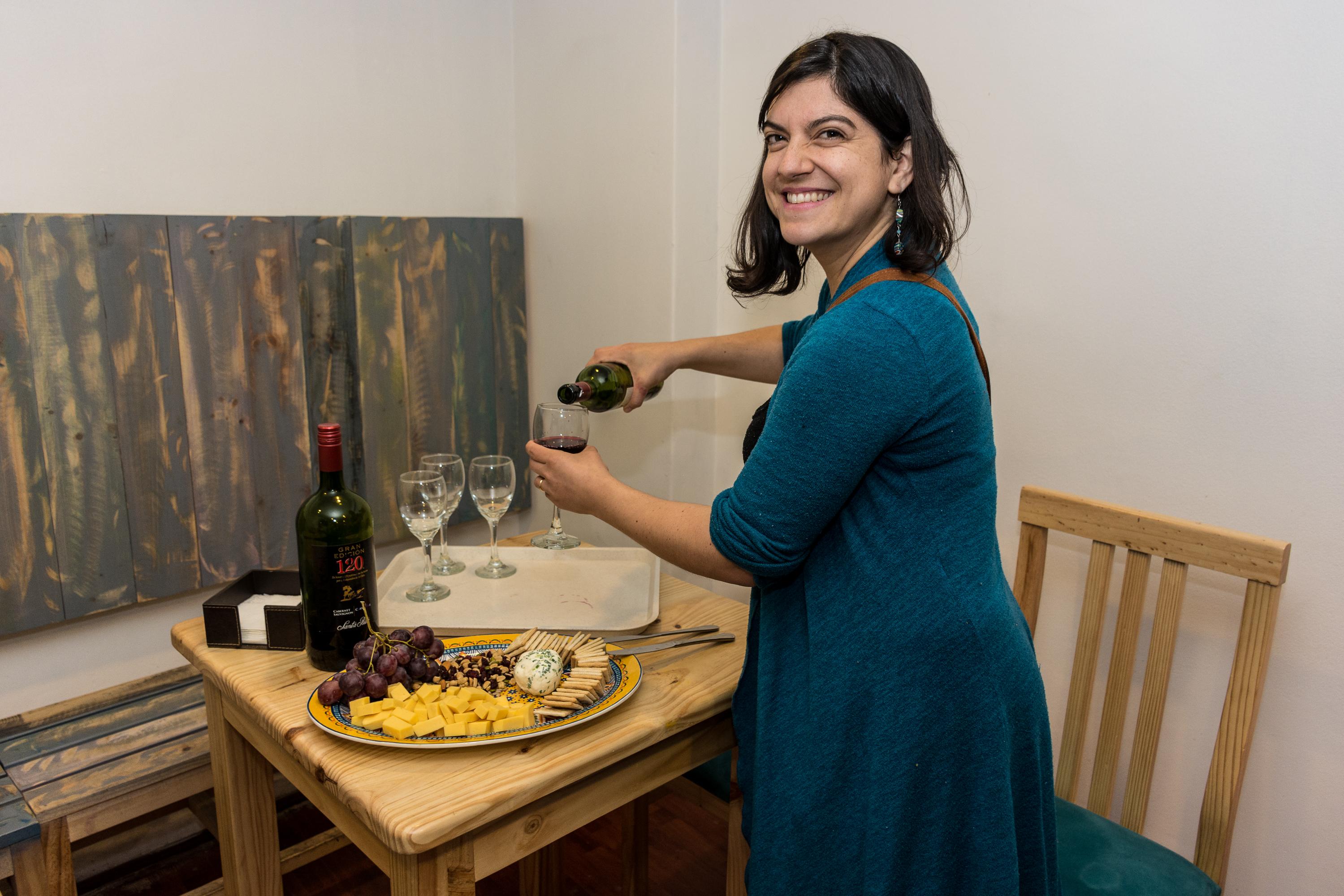 סנטיאגו Hostal Casa Aborigen מראה חיצוני תמונה